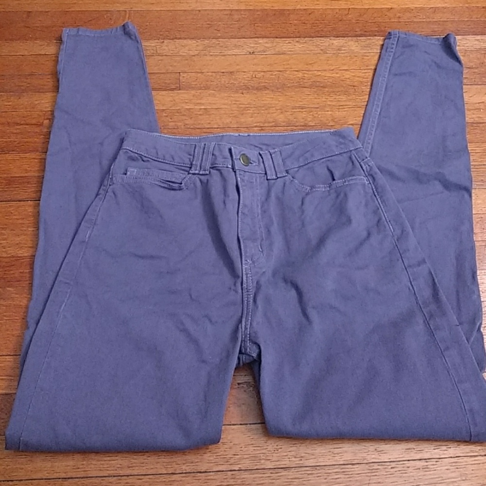 AA side zip jeans